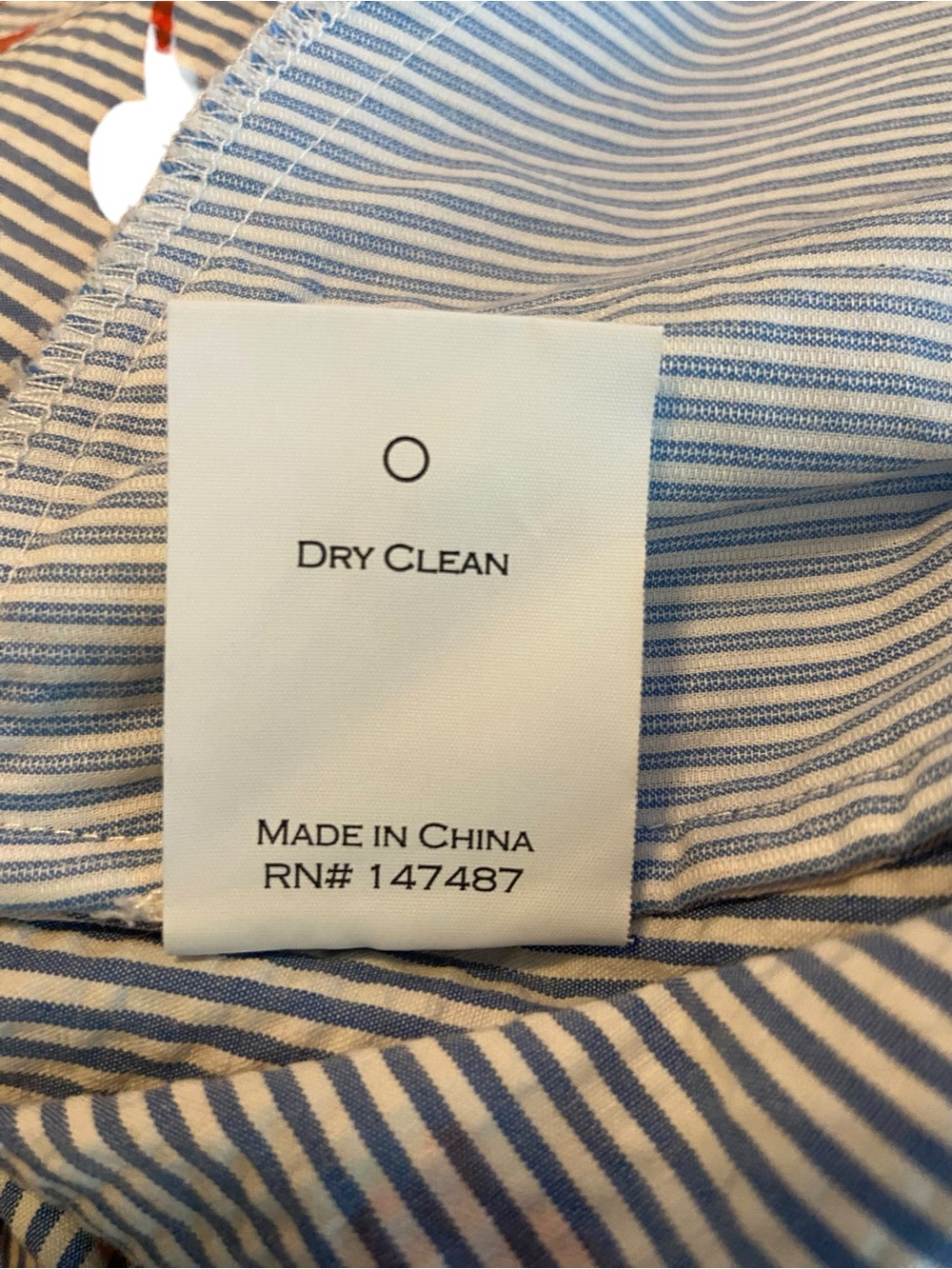 Draper James Red Floral Stripe Sundress 8 Flawed - Picture 8 of 8